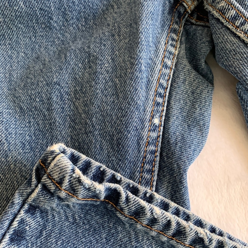 LEVI'S Vintage 555 Guy Fit 10" Rise Jeans 8 - Picture 8 of 8